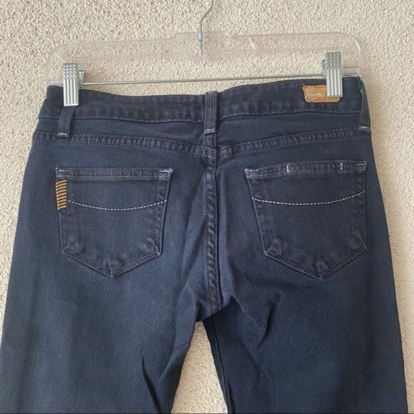 Paige Womens Jeans Denim Blue Heights Low Rise Skinny Leg 5 Pocket Size 25 - Picture 8 of 11